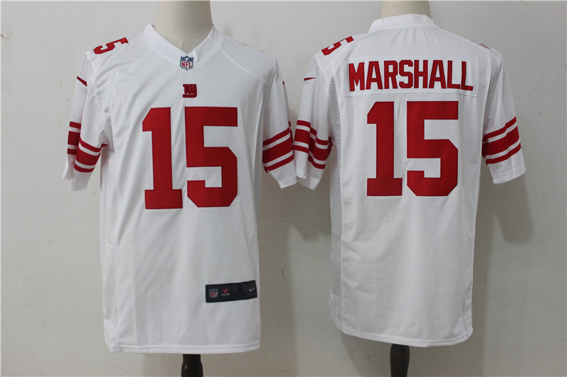 NFL New York Giants #15 Marshall White Game Jersey