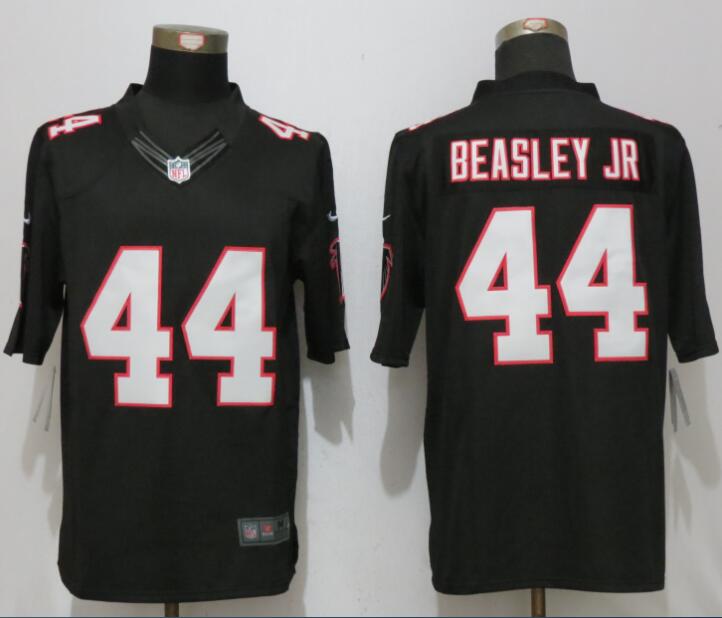New Nike Atlanta Falcons 44 Beasley jr Black Limited Jersey