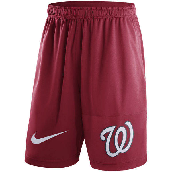30Mens Washington Nationals Nike Red Dry Fly Shorts