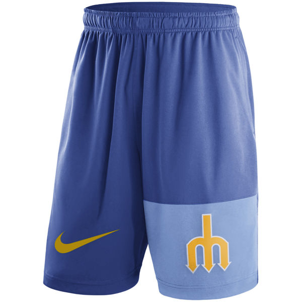 19Mens Seattle Mariners Nike Royal Cooperstown Collection Dry Fly Shorts