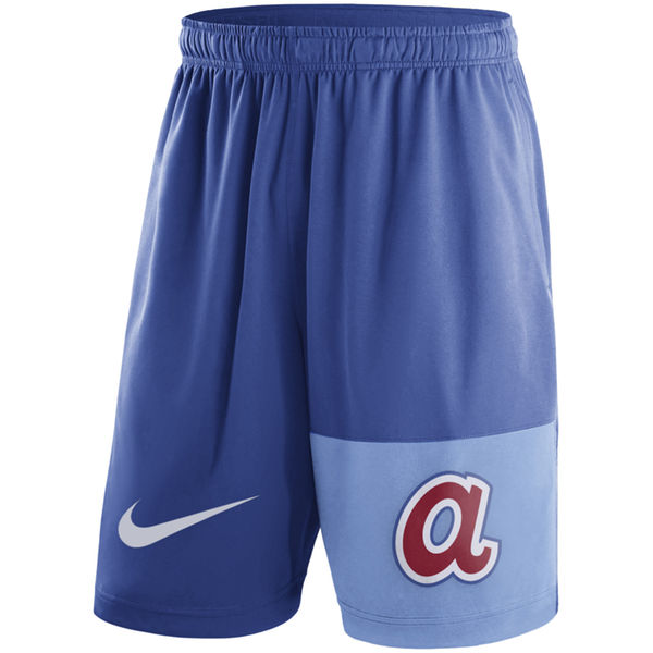 10Mens Atlanta Braves Nike Royal Cooperstown Collection Dry Fly Shorts