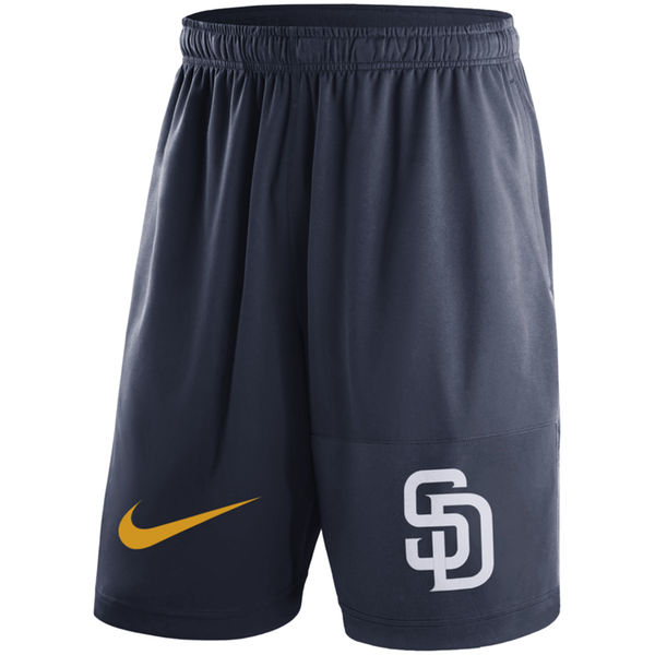 8Mens San Diego Padres Nike Navy Dry Fly Shorts