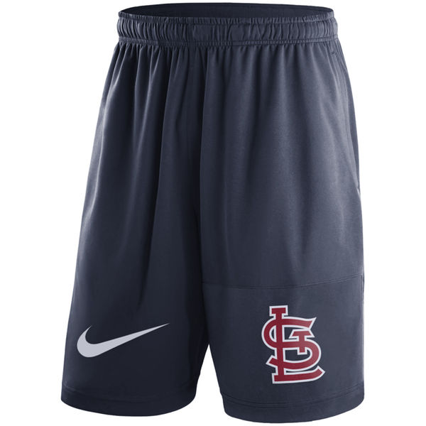 50Mens St. Louis Cardinals Nike Navy Dry Fly Shorts