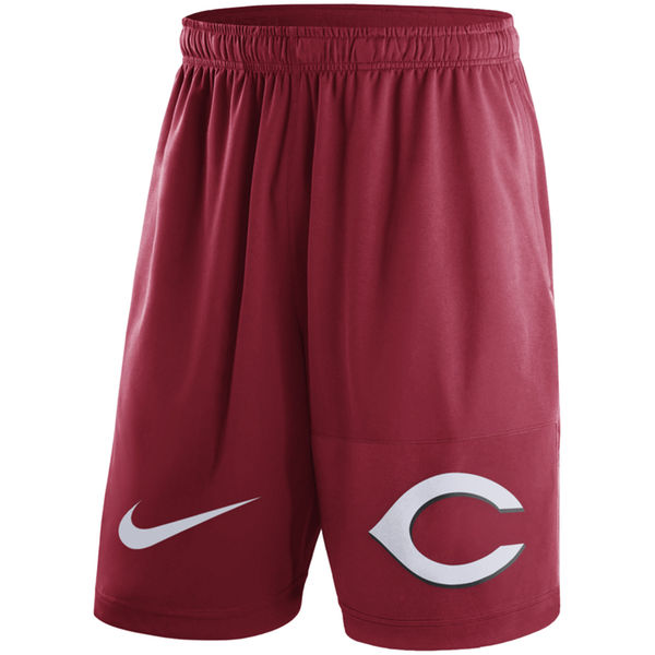 43Mens Cincinnati Reds Nike Red Dry Fly Shorts