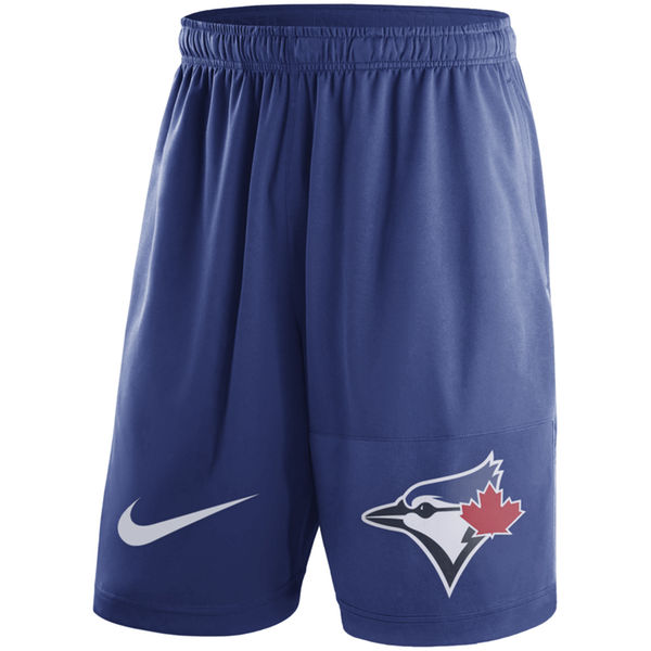 15Mens Toronto Blue Jays Nike Royal Dry Fly Shorts