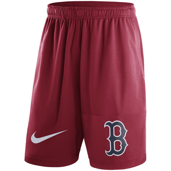 29Mens Boston Red Sox Nike Red Dry Fly Shorts