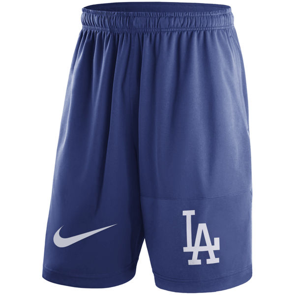 14Mens Los Angeles Dodgers Nike Royal Dry Fly Shorts