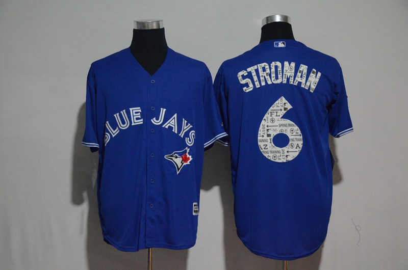 MLB Toronto Blue Jays #6 Stroman Spring Trainging Jersey