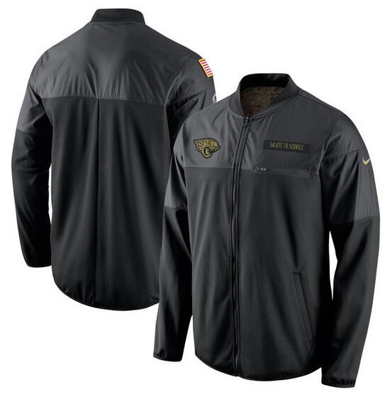NFL Jacksonville Jaguars Black Salute to Service Jacket