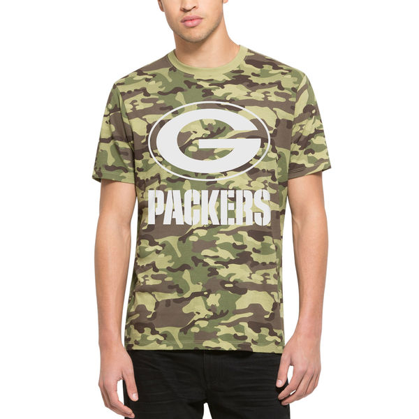 Mens Green Bay Packers 47 Camo Alpha T-Shirt