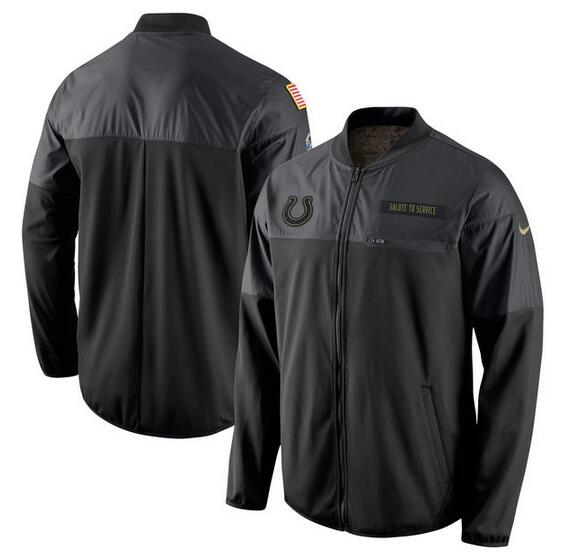 NFL Indianapolis Colts Salute to Service Black Jacket