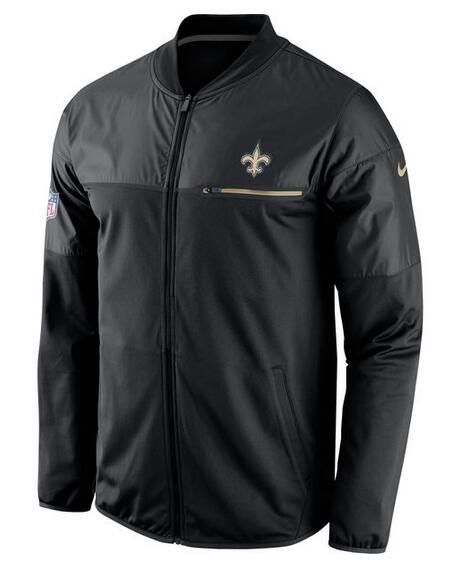NFL New Orleans Saints Black Jacket
