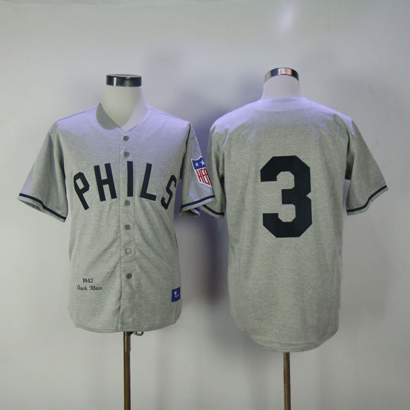 Chuck Klein 1942 Authentic Jersey Philadelphia Phillies 