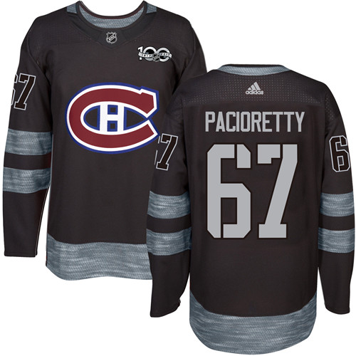 NHL Montreal Canadiens #67 Pacioretty 100th Anniversary Hockey Jersey