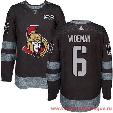 NHL Ottawa Senators #6 Wideman 100th Anniversary Hockey Jersey