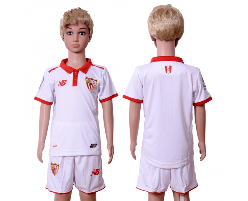 Soccer Club Sevilla Home Kids Jersey