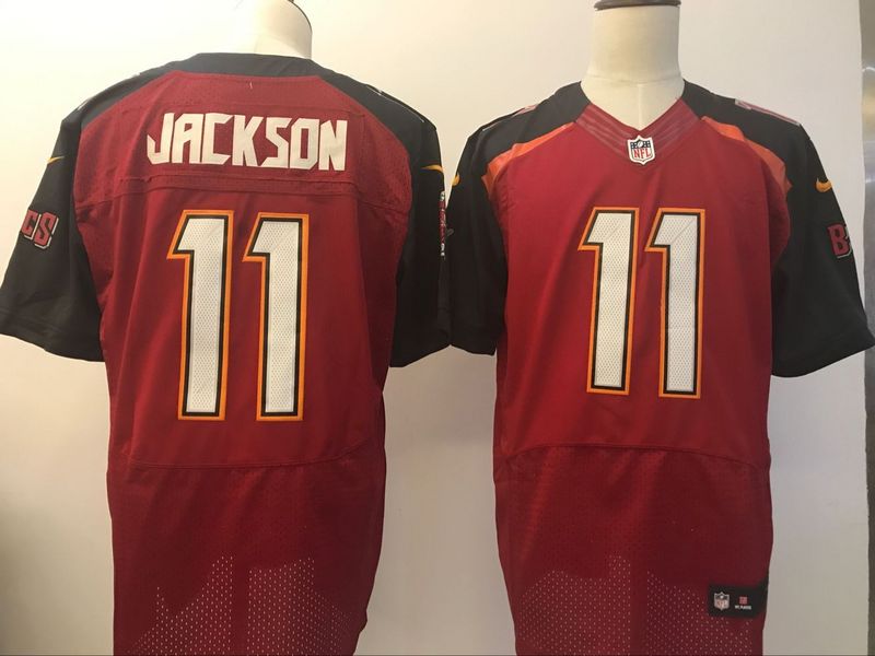 NFL Tampa Bay Buccaneers #11 Jackson Red Elite Jersey