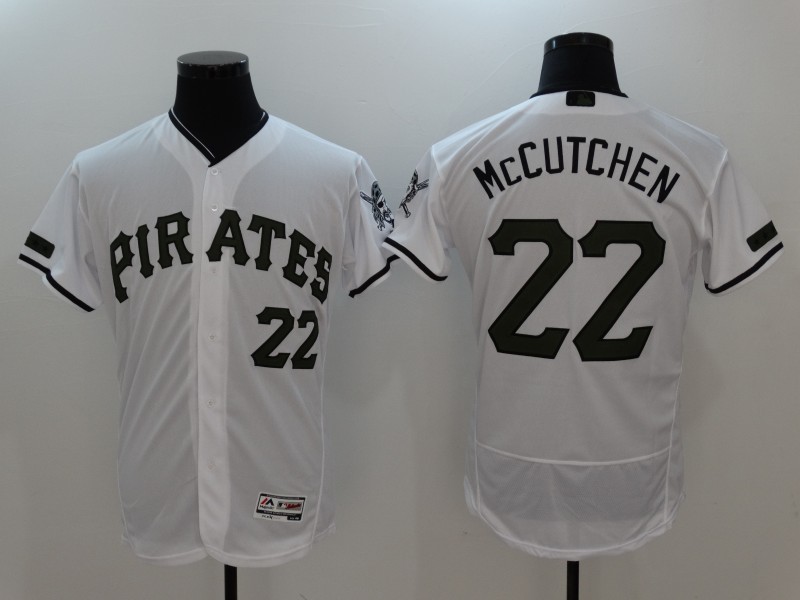 MLB Pittsburgh Pirates #22 McCutchen White Day Elite Jersey