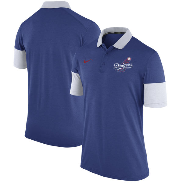Mens Los Angeles Dodgers Nike Royal Cooperstown Collection Polo
