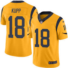 Nike Los Angeles Rams #18 Cooper Kupp Vapor Limited Jersey