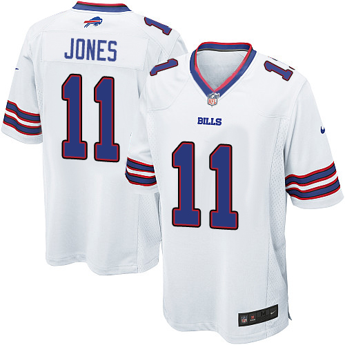 NFL Buffalo Bills #11 Zay Jones White Vapor Limited Jersey