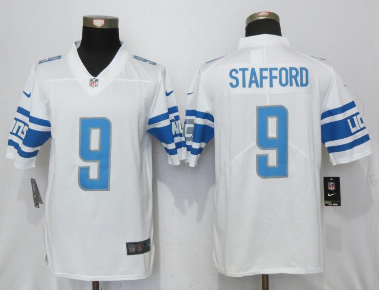 NFL Detroit Lions #9 Stafford White Vapor Untouchable Limited Player