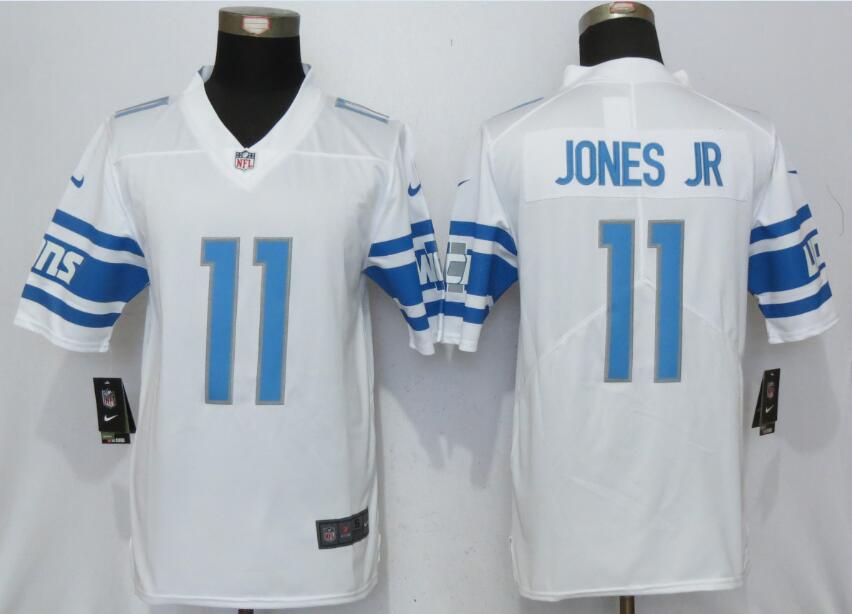 NFL Detroit Lions #11 Jones JR White Vapor Untouchable Limited Player