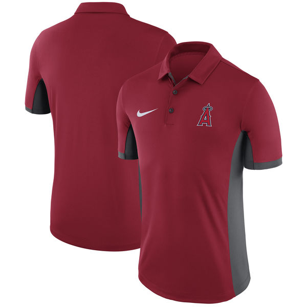 Mens Los Angeles Angels of Anaheim Nike Red Franchise Polo
