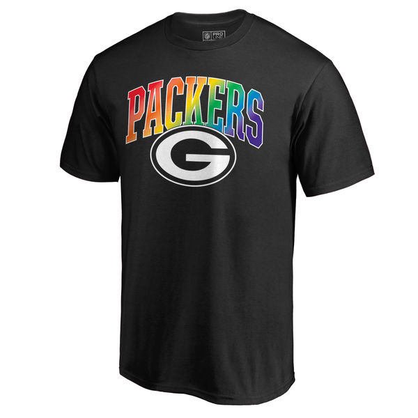 Mens Green Bay Packers NFL Pro Line by Fanatics Branded Black Big & Tall Pride T-Shirt