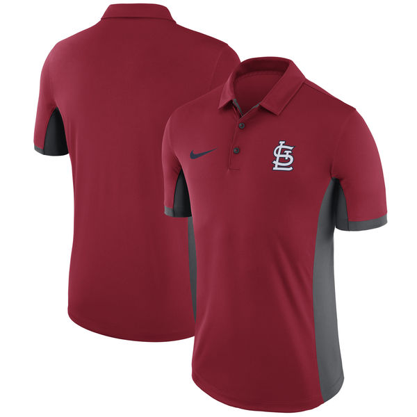 Mens St. Louis Cardinals Nike Red Franchise Polo