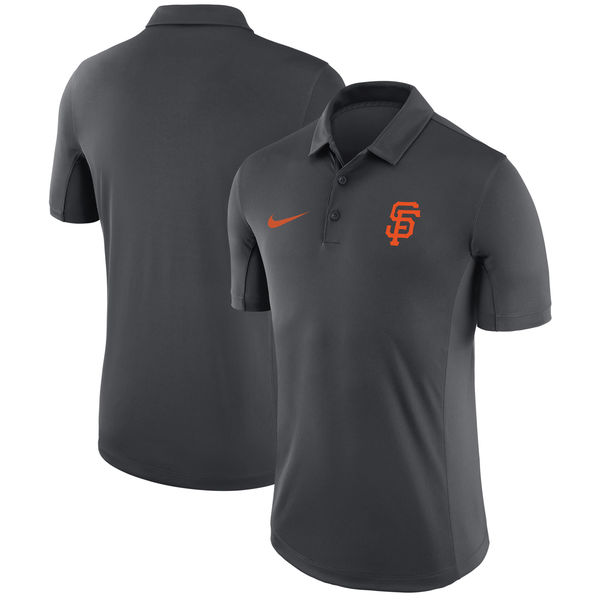 Mens San Francisco Giants Nike Anthracite Franchise Polo