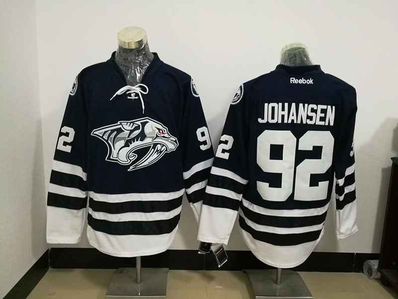NHL Nashville Predators #92 Johansen D.Blue Jersey