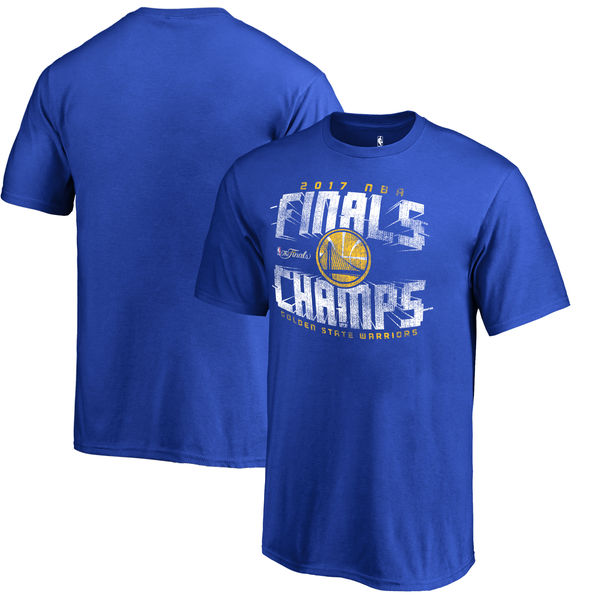 Golden State Warriors Fanatics Branded Youth 2017 NBA Finals Champions Soar T-Shirt - Royal