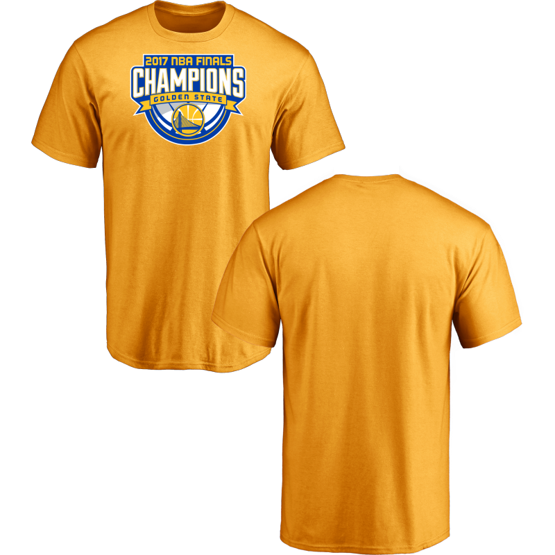 Golden State Warriors Fanatics Branded 2017 NBA Finals Champions Design Your Own T-Shirt