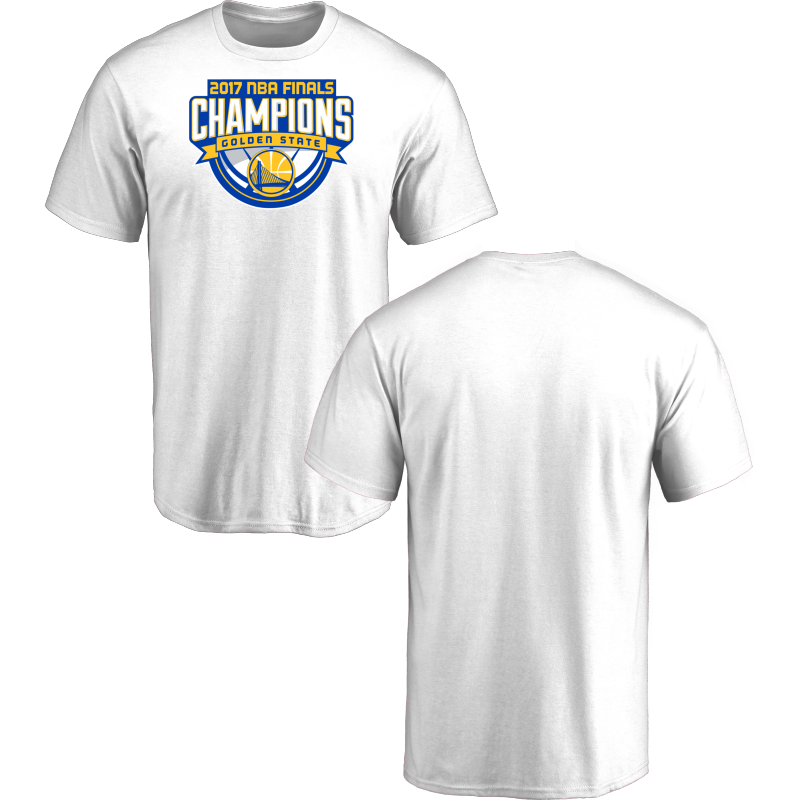 Golden State Warriors Fanatics Branded 2017 NBA Finals Champions Design Your Own T-Shirt 