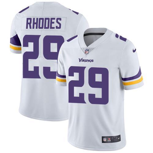 Kids NFL Minnesota Vikings #29 Rhodes White Jersey