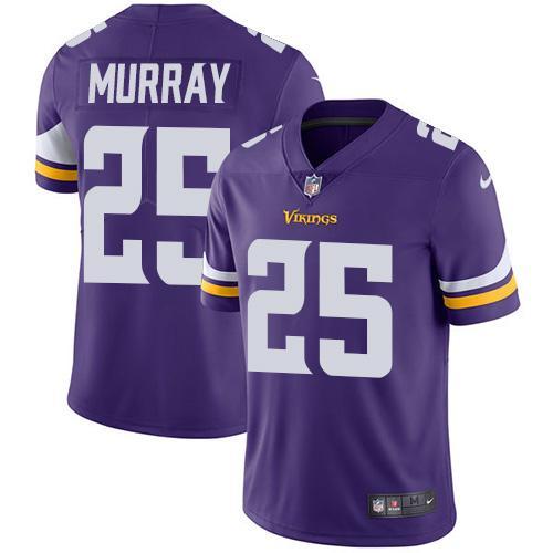 Kids NFL Minnesota Vikings #25 Murray Purple Jersey