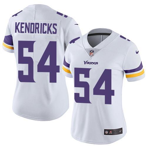 Womens NFL Minnesota Vikings #54 Kendricks White Jersey