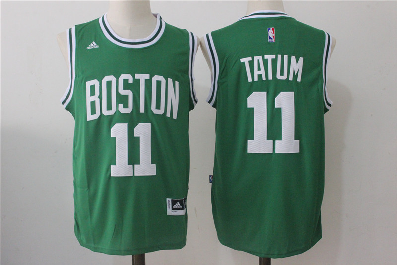 NBA Boston Celtics #11 Tatum Green Jersey