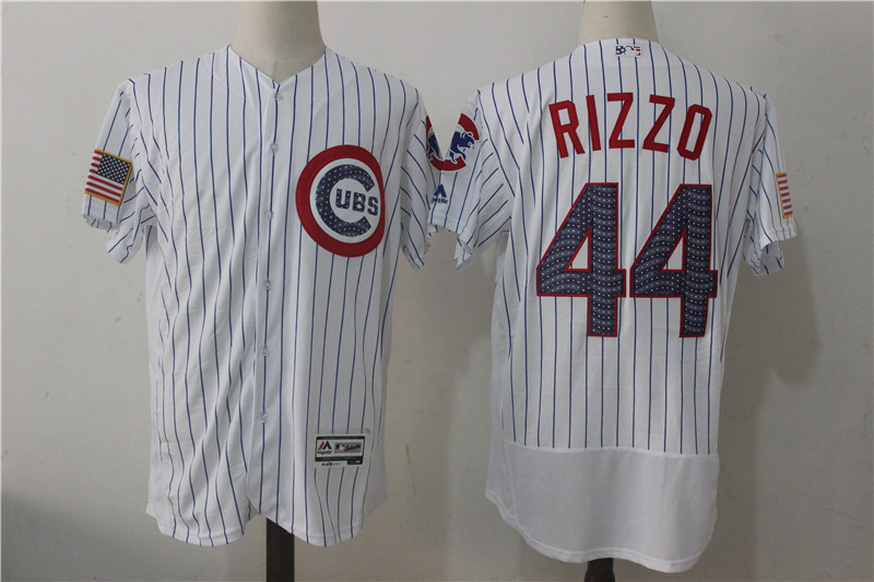 MLB Chicago Cubs #44 Rizzo Independence Day Stars & Stripes Elite Jersey