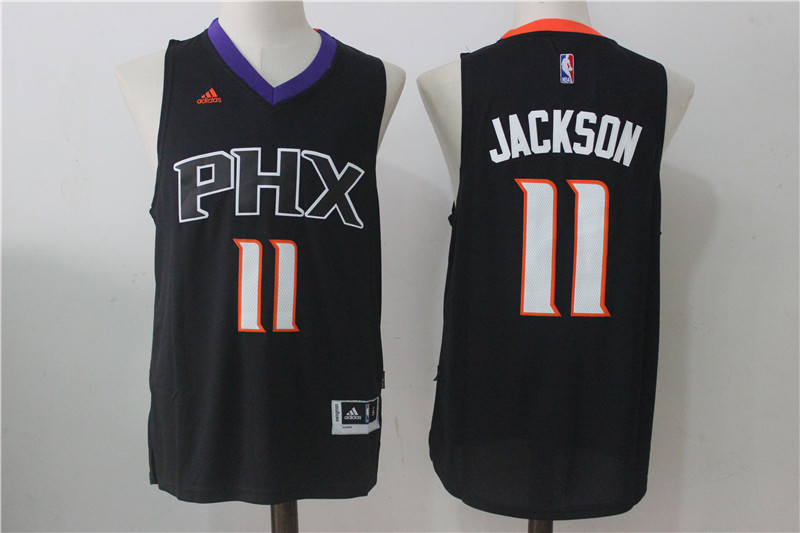 NBA Phoenix Suns #11 Jackson Black Jersey