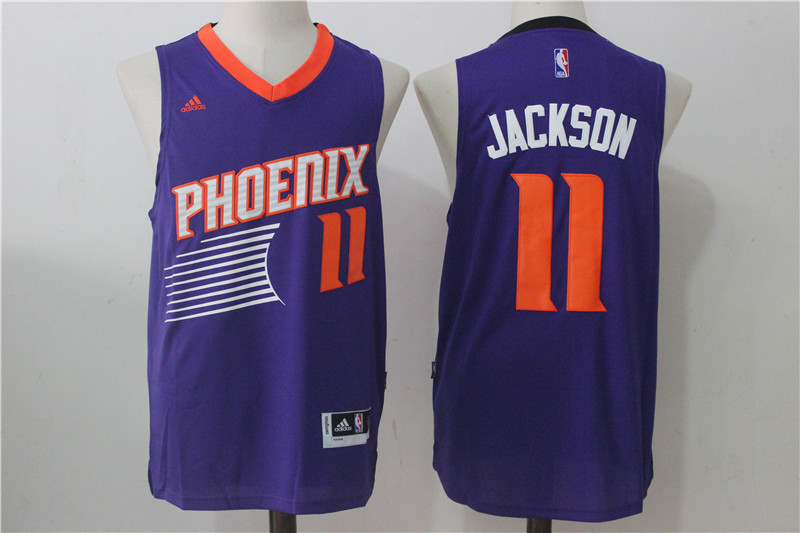NBA Phoenix Suns #11 Jackson Purple Jersey