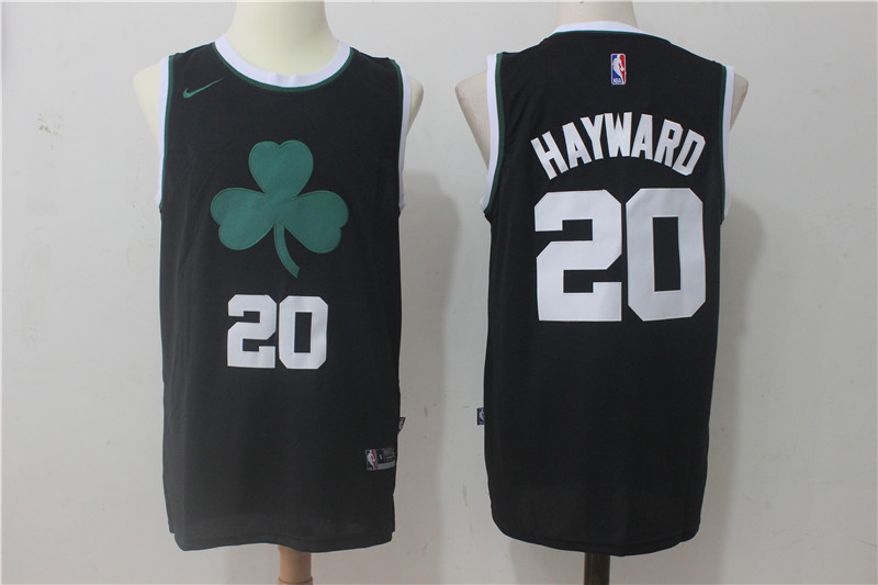 NBA Boston Celtics #20 Hayward Black New Nike Jersey