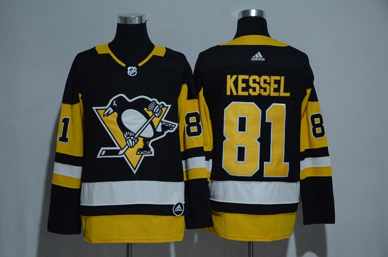 Adidas NHL Pittsburgh Penguins #81 Kessel Black Jersey