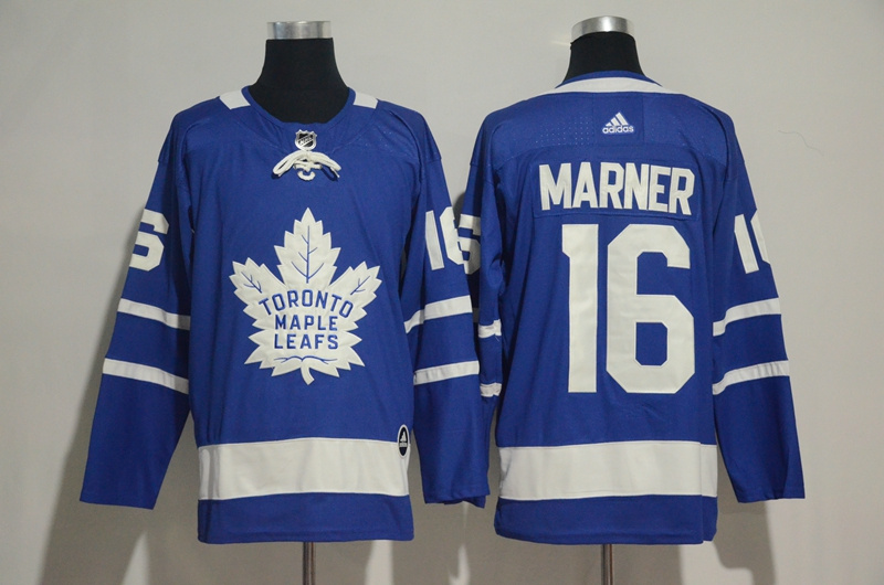 Adidas Toronto Maple Leafs #16 Marner Blue Jersey
