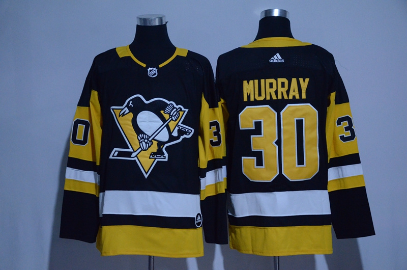 Adidas NHL Pittsburgh Penguins #30 Murray Black Jersey