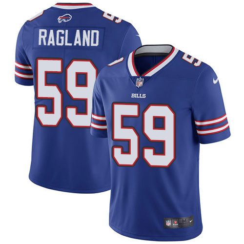 Mens Buffalo Bills #59 Ragland Blue Vapor Limited Jersey