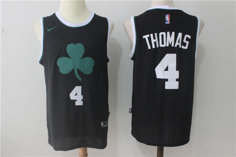 NBA Boston Celtics #4 Thomas Black New Nike Jersey