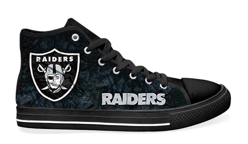 NFL Oakland Raiders Black Shoes 2
