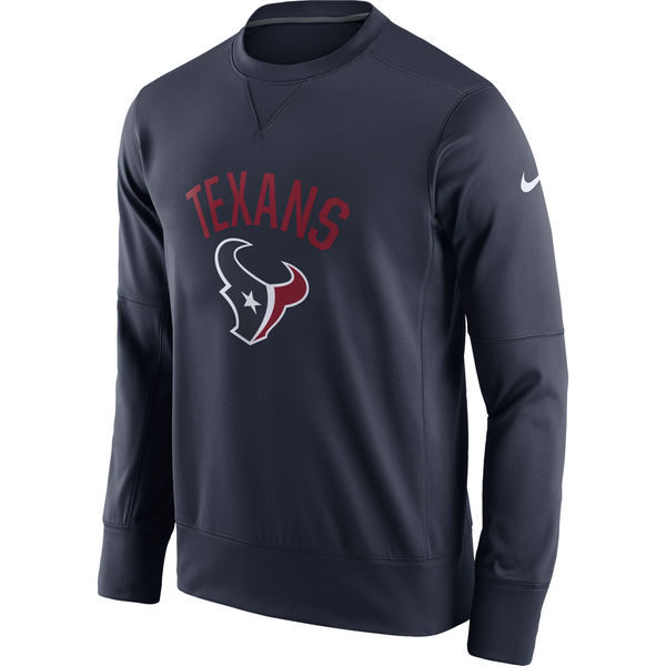 NFL Houston Texans D.Blue Nike Sideline Circuit Sweater